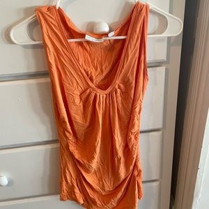 Orange tank top